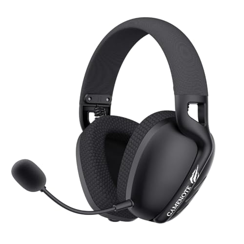 Havit Fone de Ouvido Headset Gamer Fuxi-H6 Black Com Fio e Sem Fio, Wireless 2,4GHz, Bluetooth, Cabo USB-C