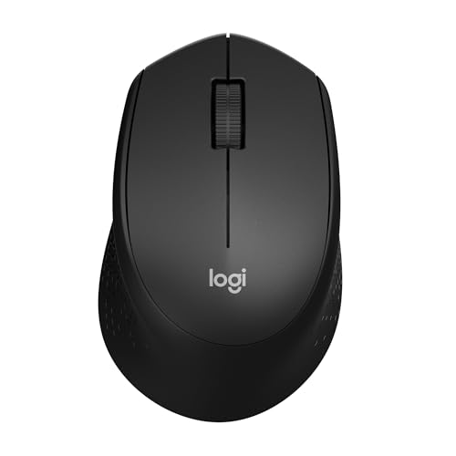 Mouse Sem Fio Logitech M330 SILENT com Clique Silencioso, Design Destro, Bateria de 18 Meses, Receptor USB, Compatível com Windows, macOS, ChromeOS e Pilha Inclusa - Preto