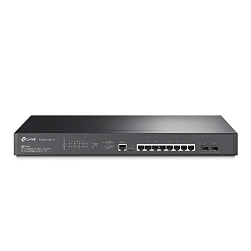 Switch Gerenciável L2+ 8 Portas TP-LINK TL-SG3210XHP-M2 GIGABIT 2.5GBASE POE+ 2 Slots SFP Jetstream + 10GE