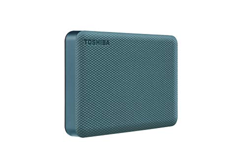 HD Externo Portátil Toshiba 4TB Canvio Advance USB 3.0 Verde - HDTCA40XG3CA